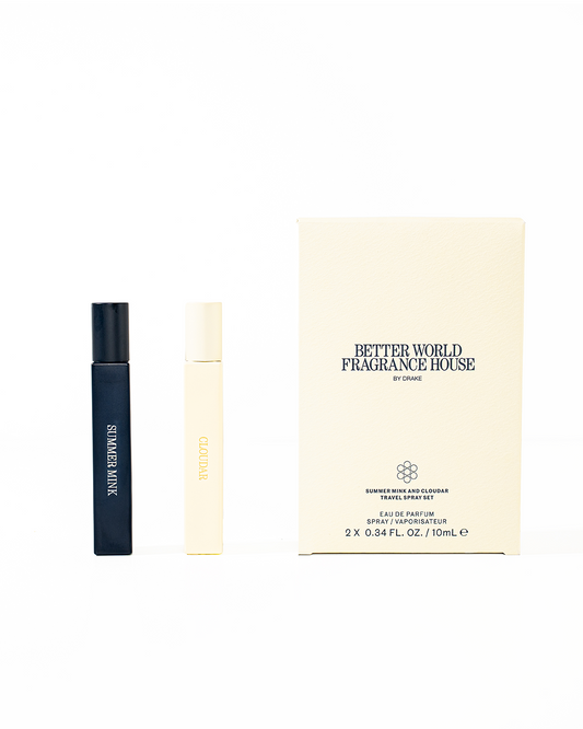 Summer Mink & Cloudar Eau De Parfum Travel Spray Set